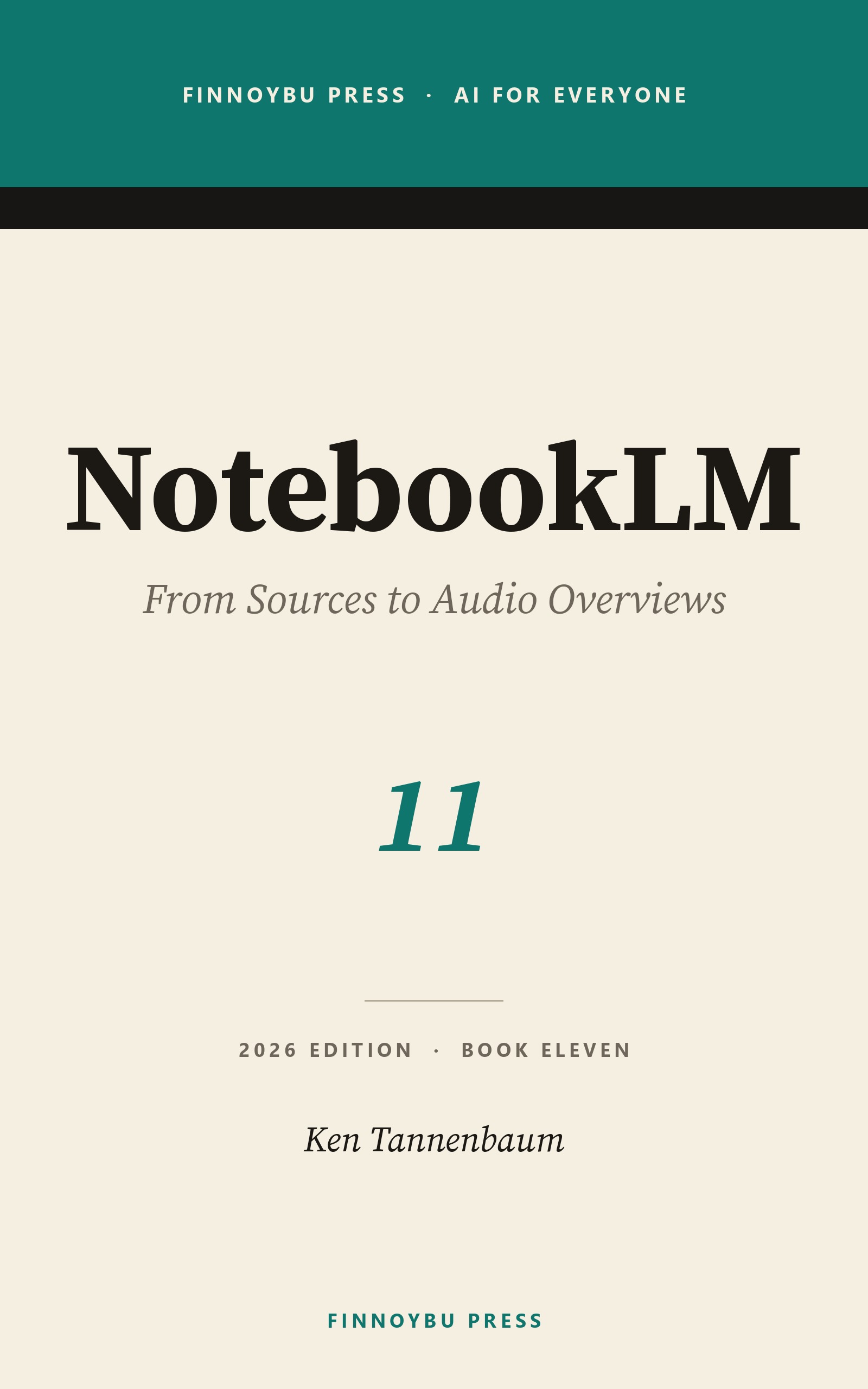 NotebookLM: From Sources to Audio Overviews