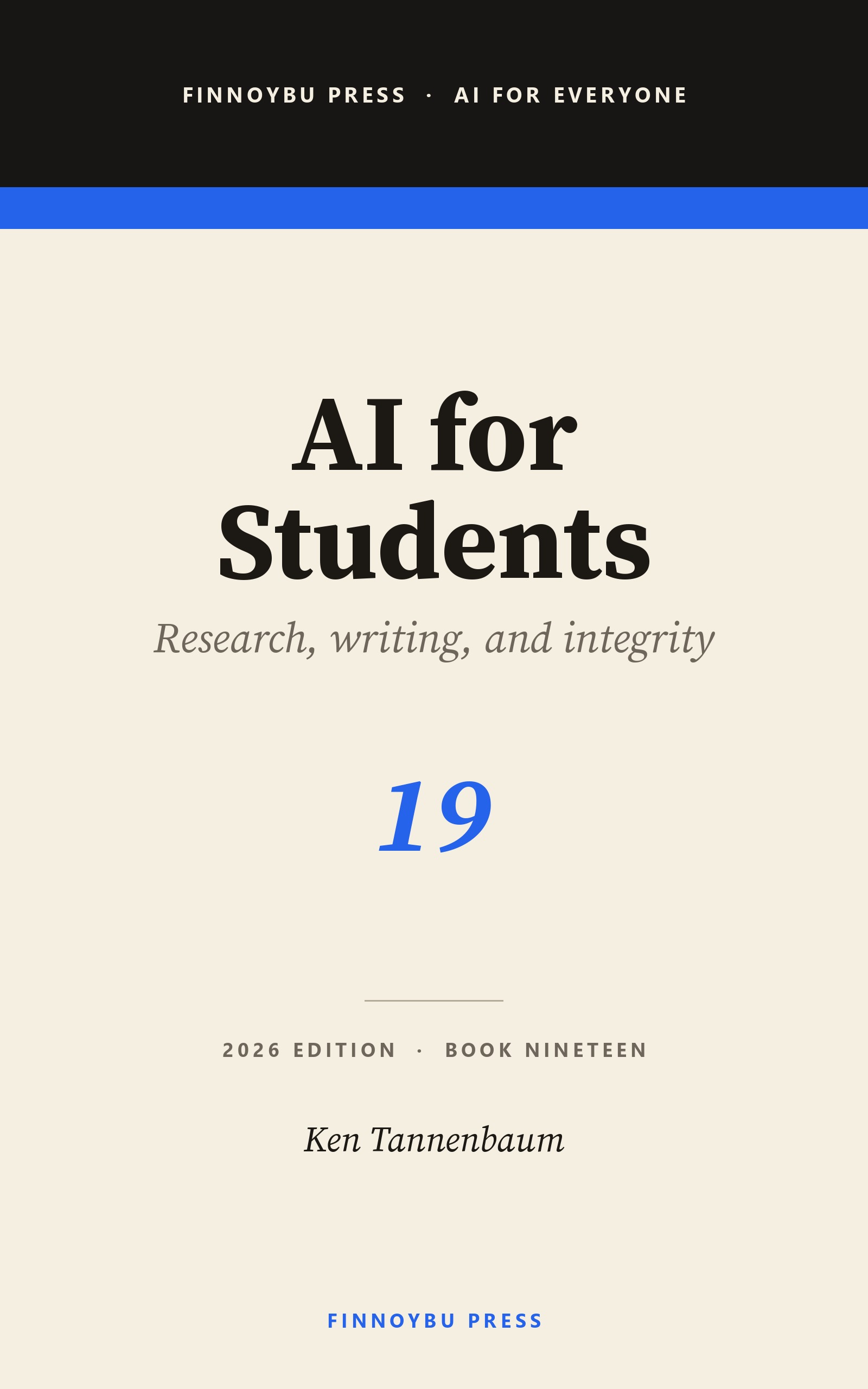 AI for Students: Research, Writing, and Integrity
