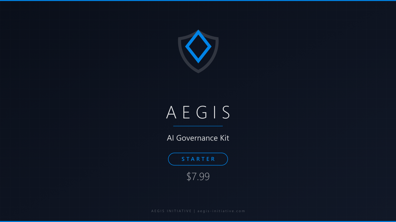 AEGIS™ SMB Governance Toolkit Starter Edition